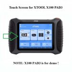 Touch Screen Digitizer Replacement For XTOOL X100PAD3 Programmer
